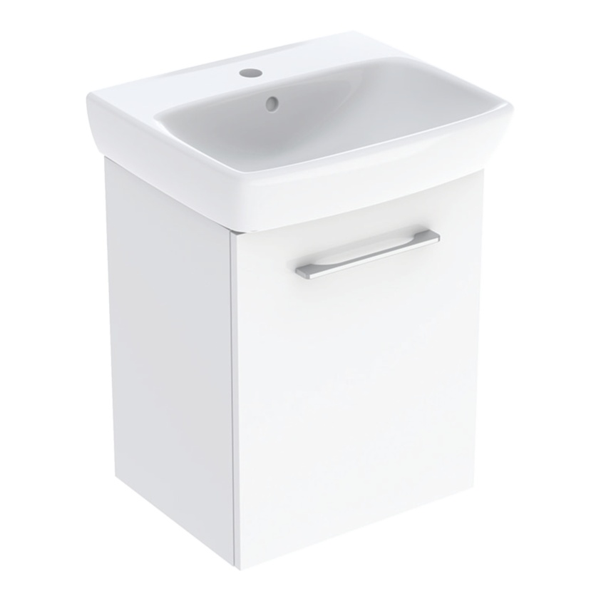 Cut out Image of Geberit Selnova 500mm Vanity Unit and Basin in White